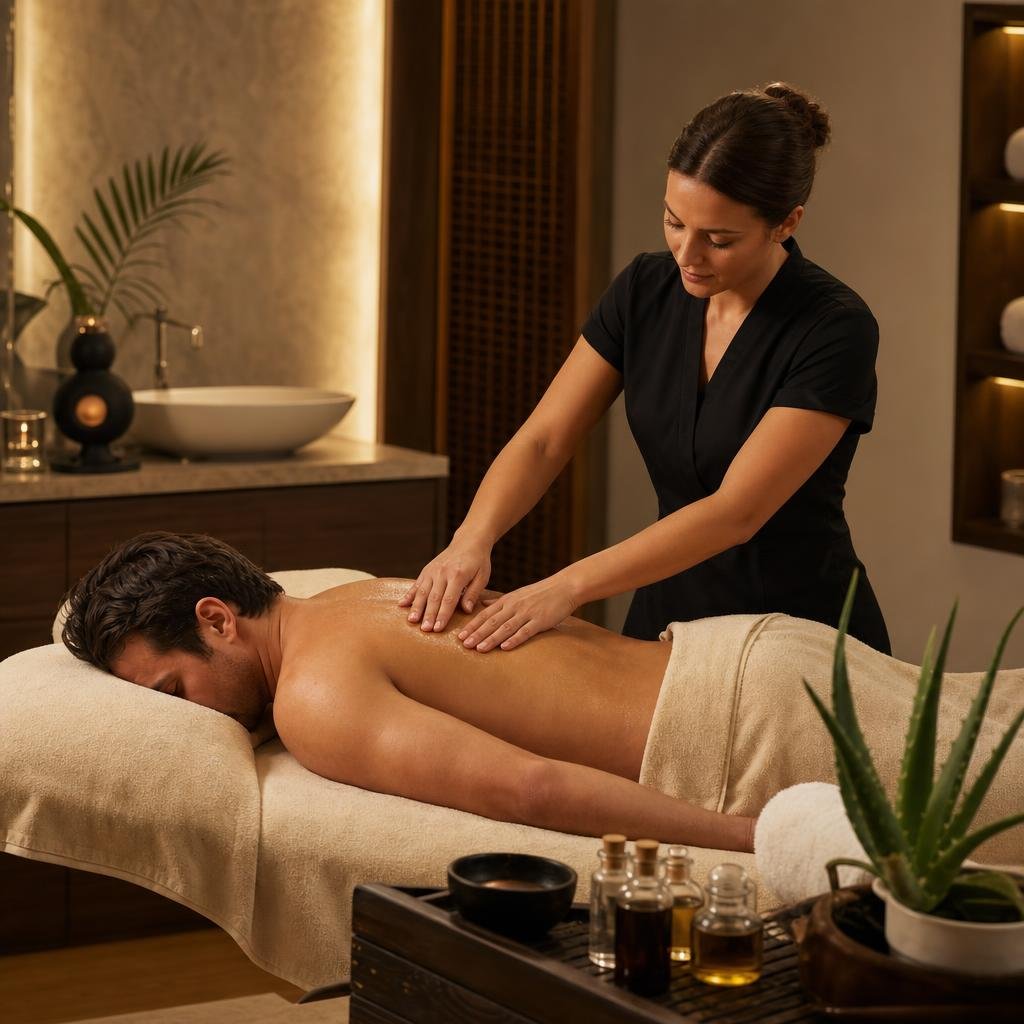 aromatherapy at Relax Body Spa Bellandur