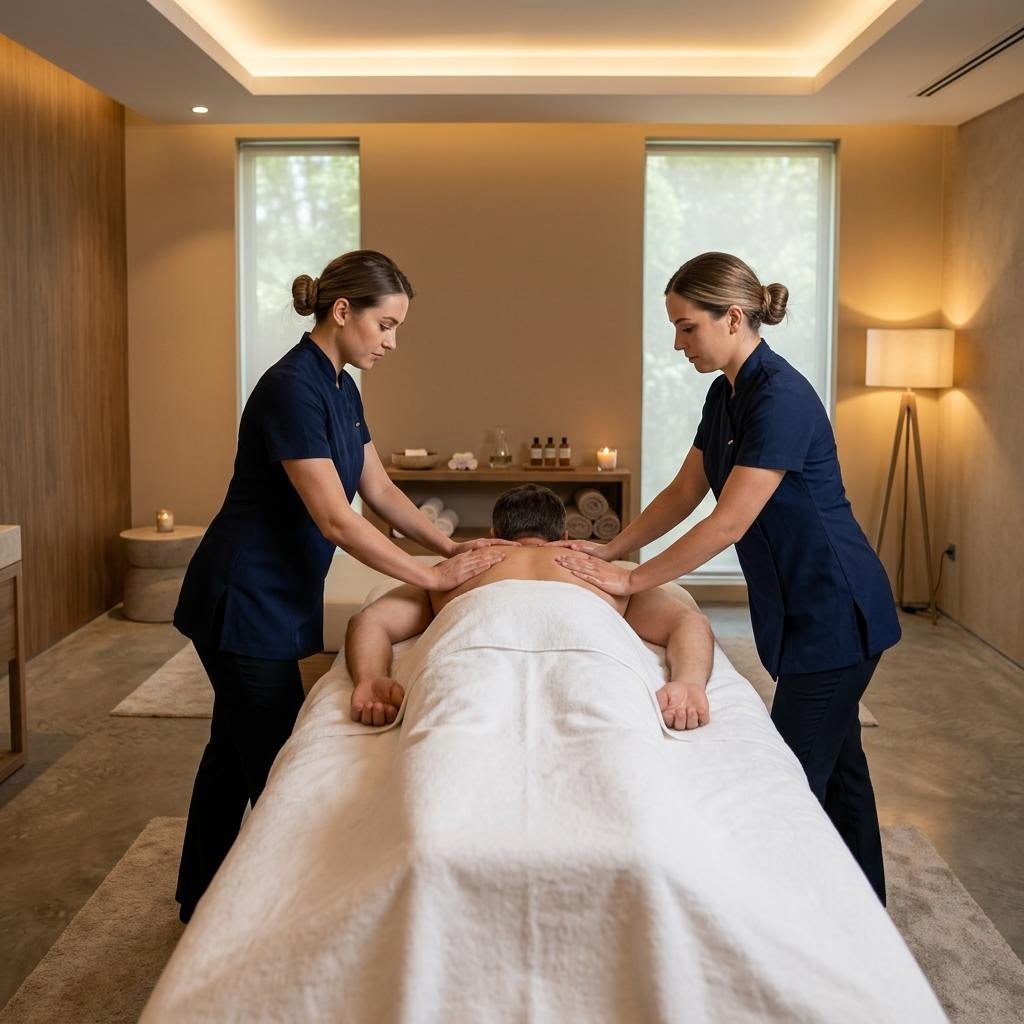 four hand massage at Relax Body Spa Bellandur